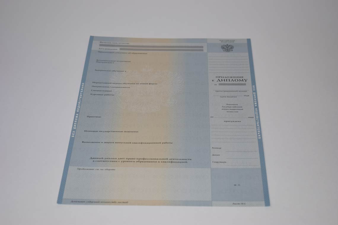Диплом Магистра с 2003-2008 в Великом Новгороде приложение