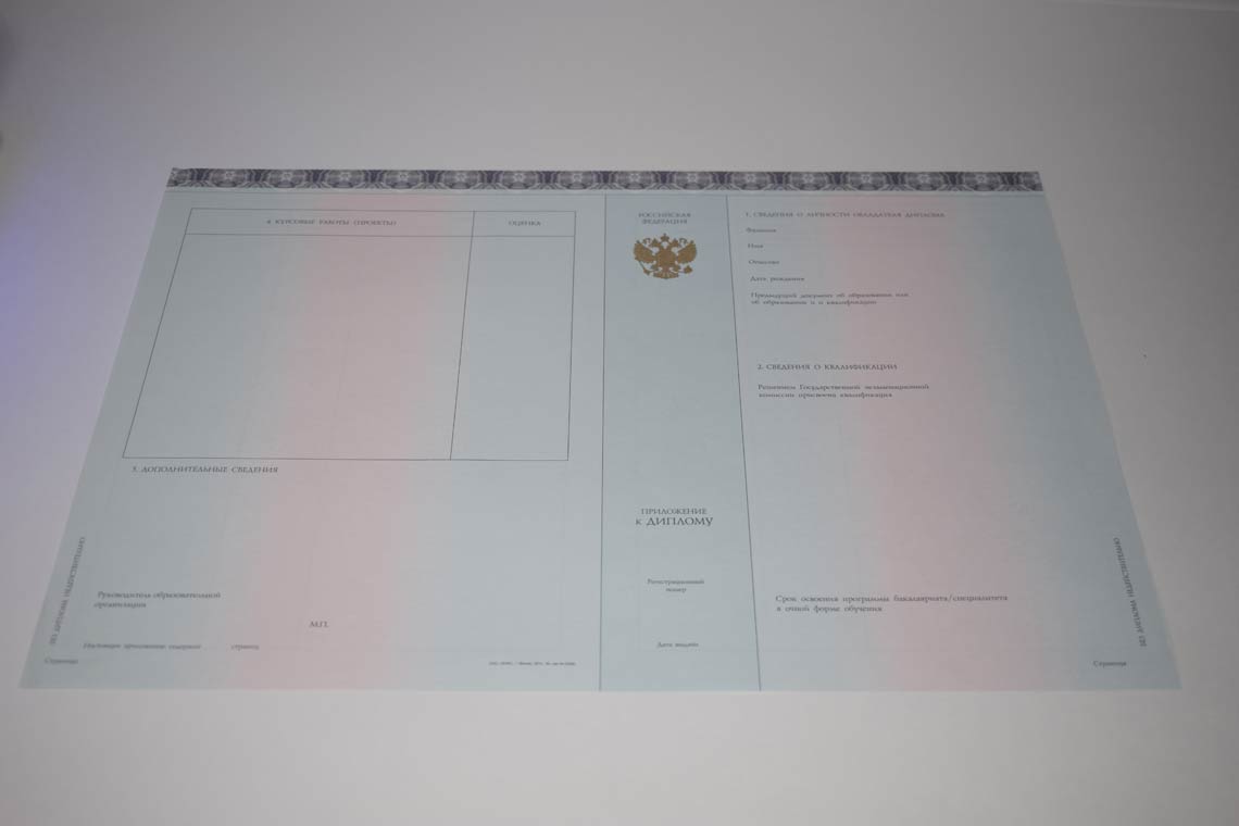 Диплом МГИМО 2014-2025 в Великом Новгороде приложение